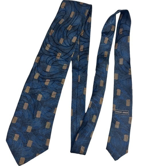 Giorgio Armani Cravatte 100% Pure Silk Tie - Picture 1 of 5